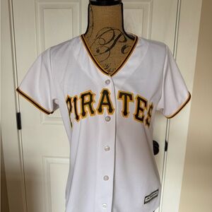 Pirates White Cool Base Jersey